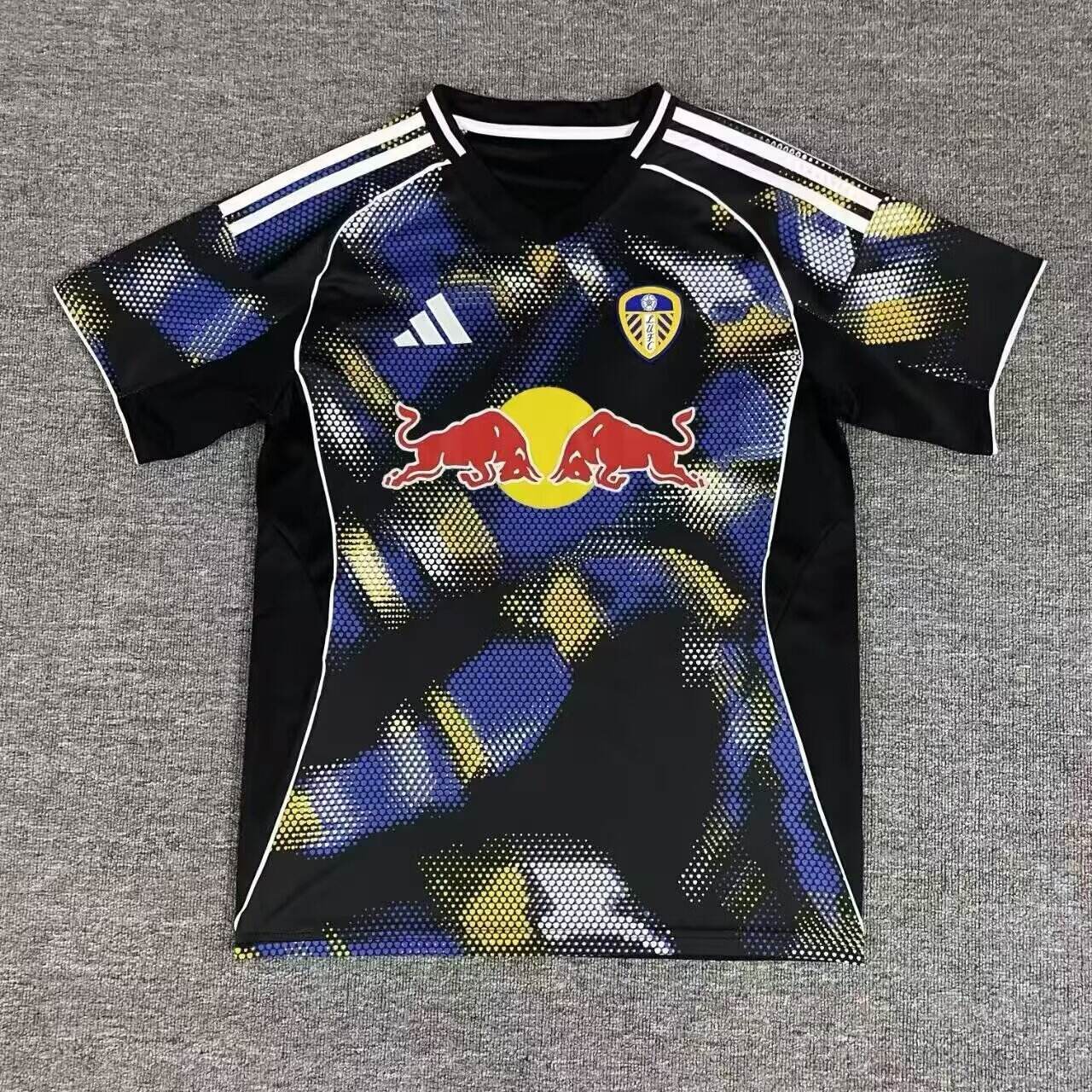 AAA Quality Leeds United 25/26 Third Black Soccer Jersey
